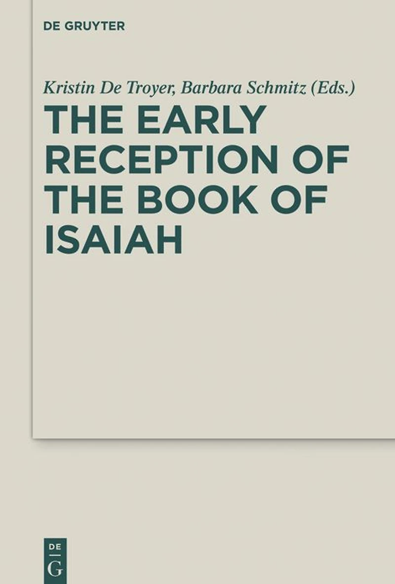the Early Reception of Book Isaiah
