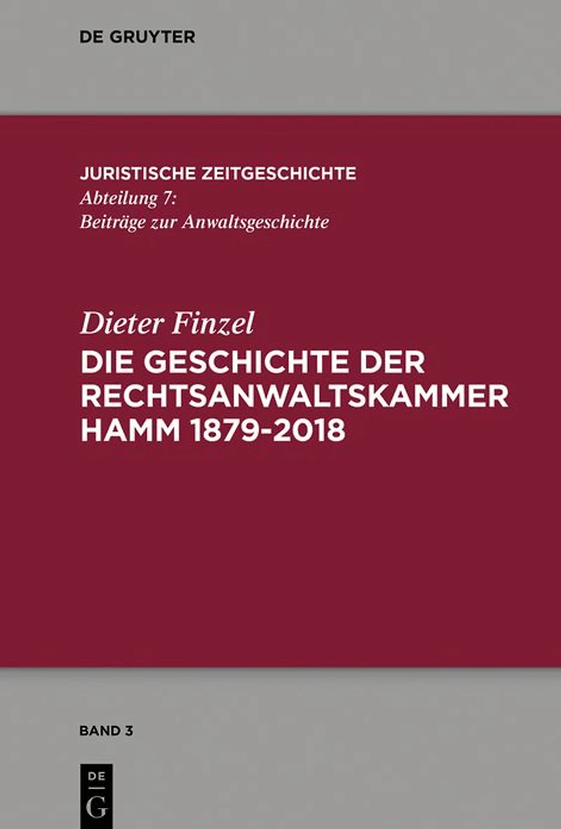 Die Geschichte der Rechtsanwaltskammer Hamm