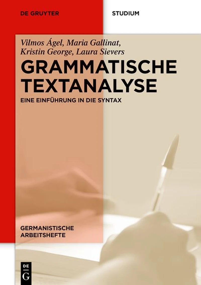 Grammatische Textanalyse: Eine Einführung die Syntax