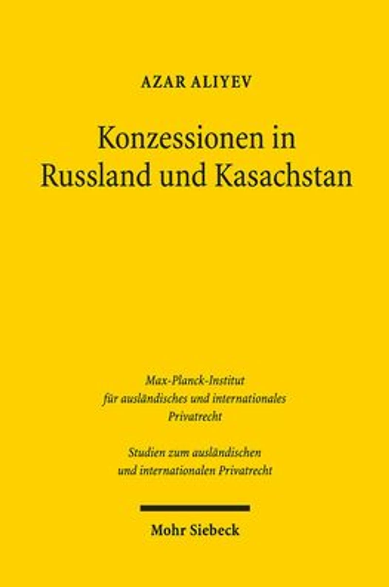 Konzessionen in Russland und Kasachstan: Vertragsrechtliche Aspekte
