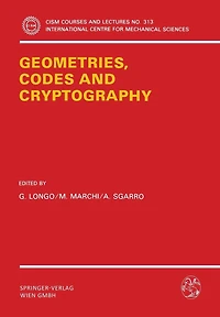 Geometries, Codes and Cryptography
