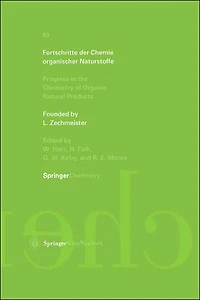 Fortschritte der Chemie organischer Naturstoffe / Progress the Chemistry of Organic Natural Products