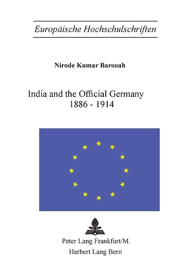 India and the Official Germany 1886-1914
