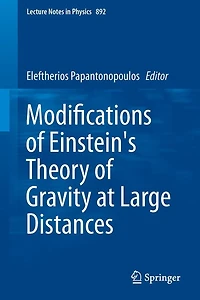 Modifications of Einstein's Theory Gravity at Large Distances