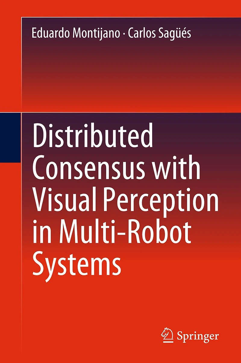 Distributed Consensus with Visual Perception Multi-Robot Systems