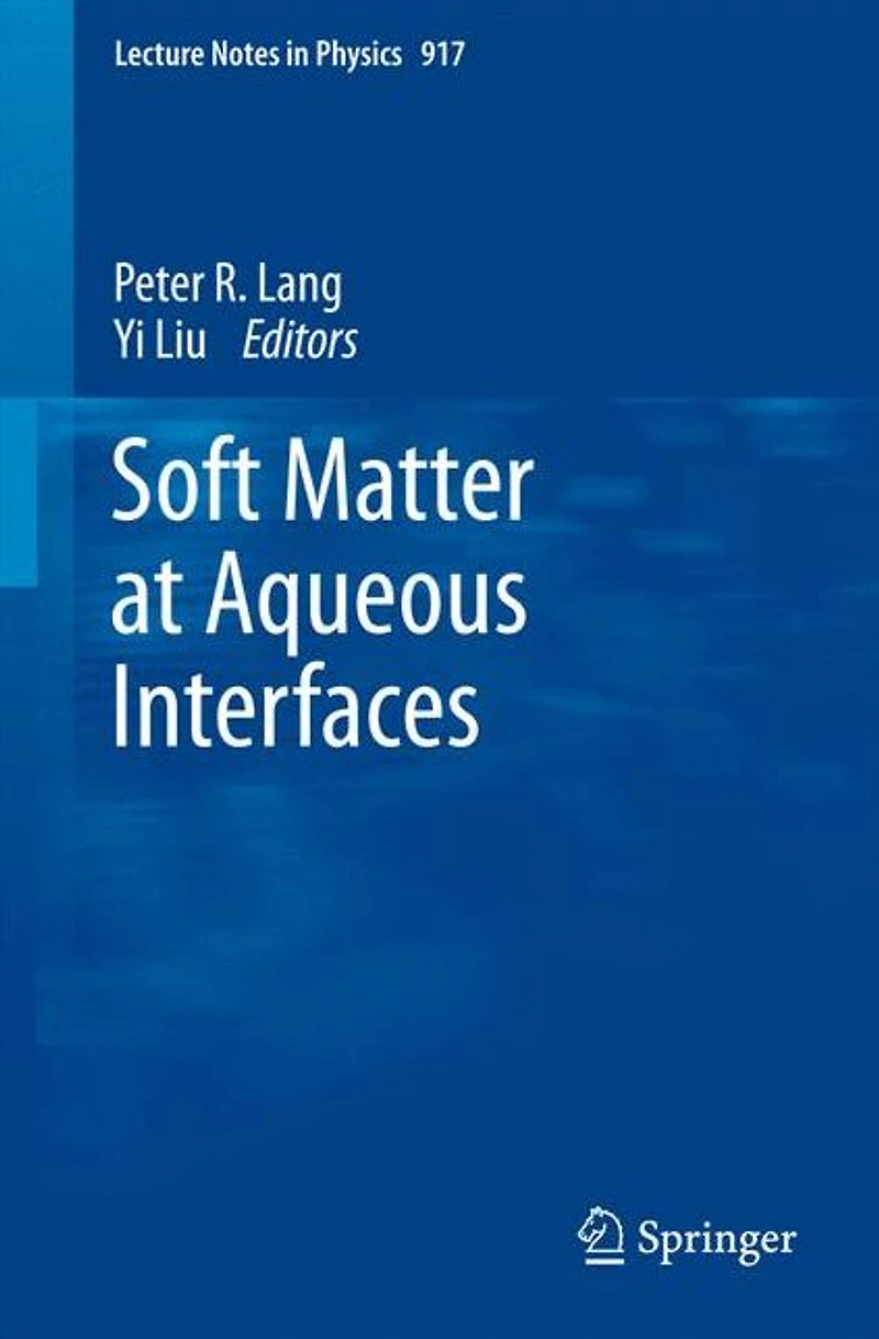 Soft Matter at Aqueous Interfaces
