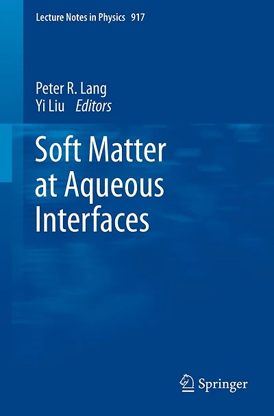 Soft Matter at Aqueous Interfaces