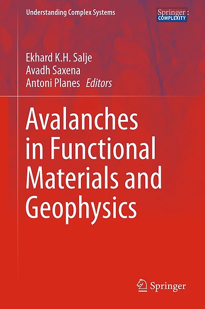 Avalanches Functional Materials and Geophysics