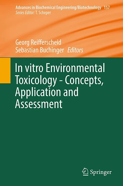 vitro Environmental Toxicology - Concepts, Application and Assessment
