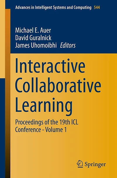 Interactive Collaborative Learning: Proceedings of the 19th ICL Conference