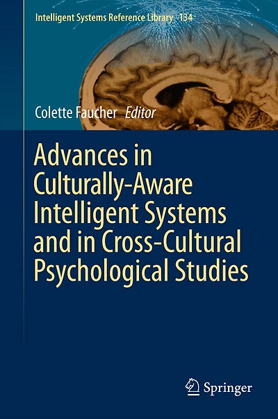 Advances in Culturally-Aware Intelligent Systems and in Cross-Cultural Psychological Studies
