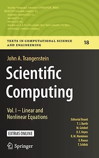 Scientific Computing: Vol. I - Linear and Nonlinear Equations