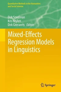 Mixed-Effects Regression Models Linguistics