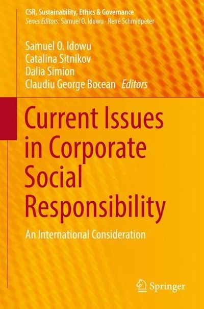 Current Issues Corporate Social Responsibility: An International Consideration