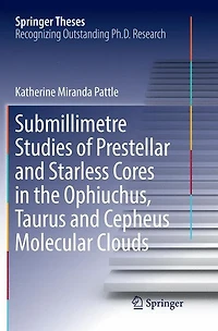 Submillimetre Studies of Prestellar and Starless Cores the Ophiuchus, Taurus Cepheus Molecular Clouds