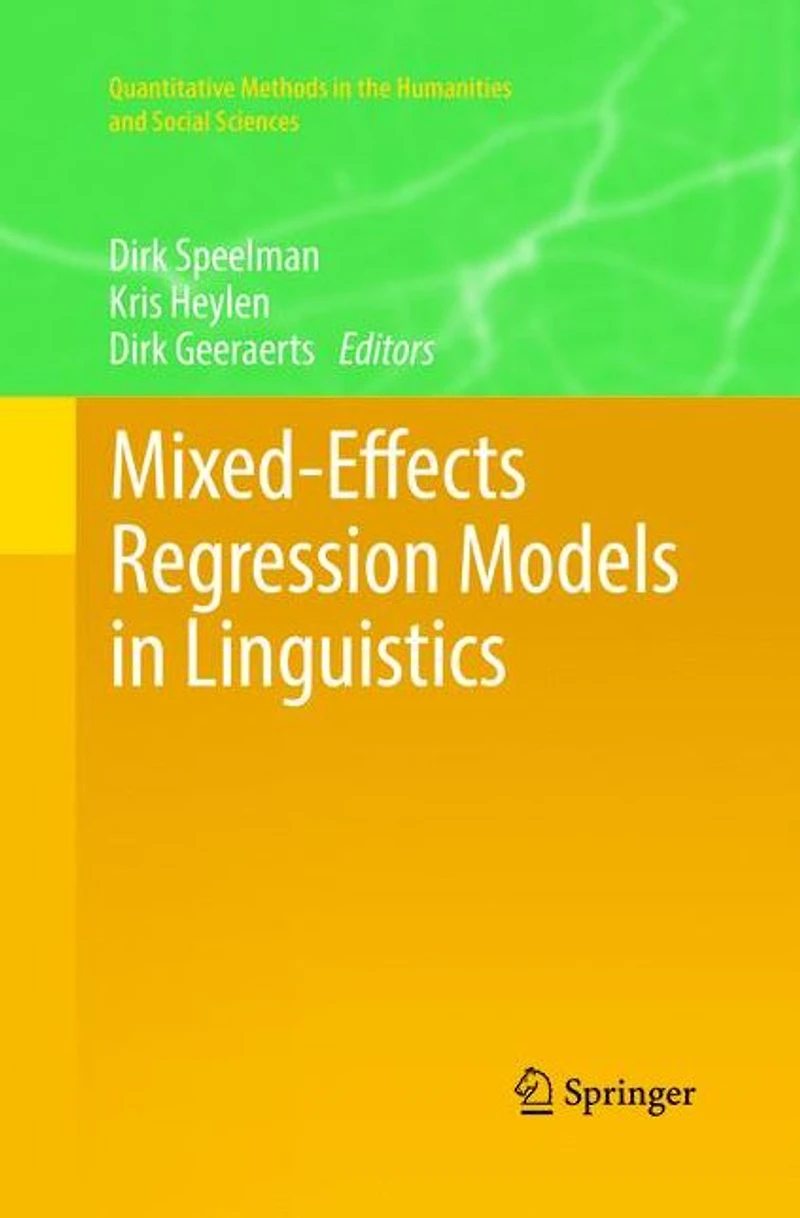 Mixed-Effects Regression Models Linguistics