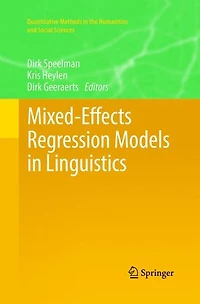 Mixed-Effects Regression Models Linguistics