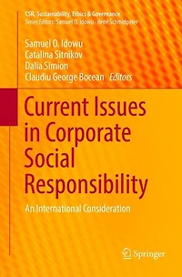Current Issues Corporate Social Responsibility: An International Consideration