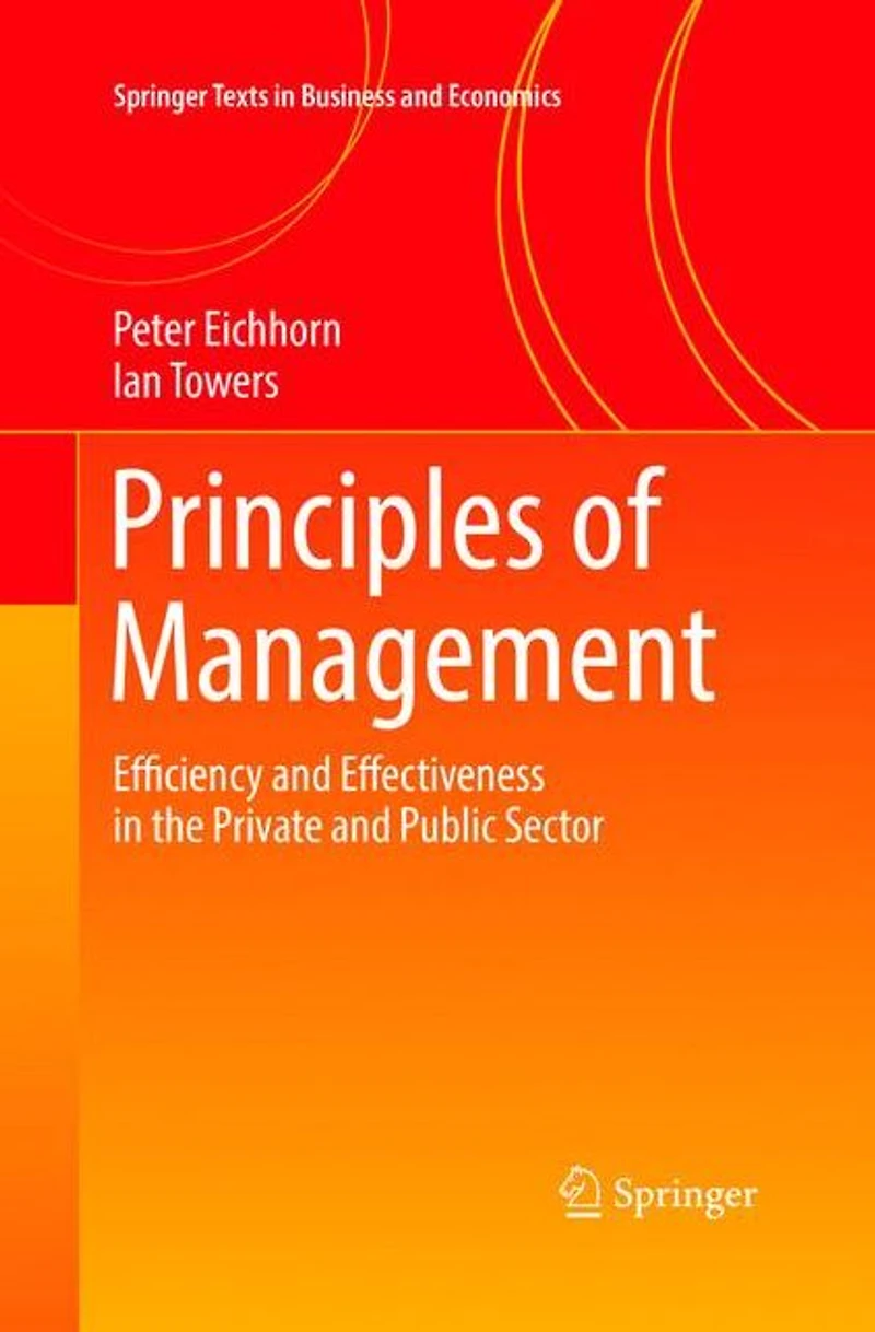 Principles of Management: Efficiency and Effectiveness in the Private and Public Sector