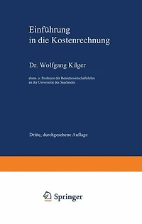 Einführung in die Kostenrechnung
