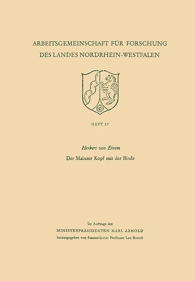 Der Mainzer Kopf mit der Binde
