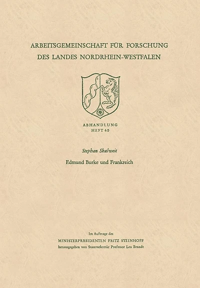 Edmund Burke und Frankreich