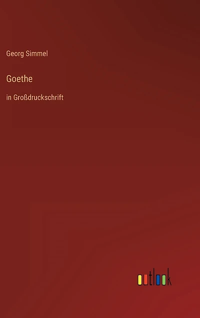 Goethe: Gro�druckschrift
