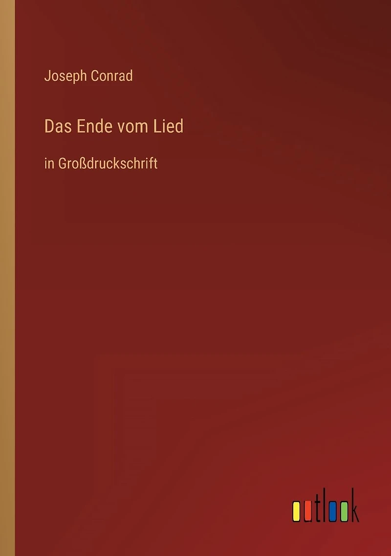 Das Ende vom Lied: Gro�druckschrift
