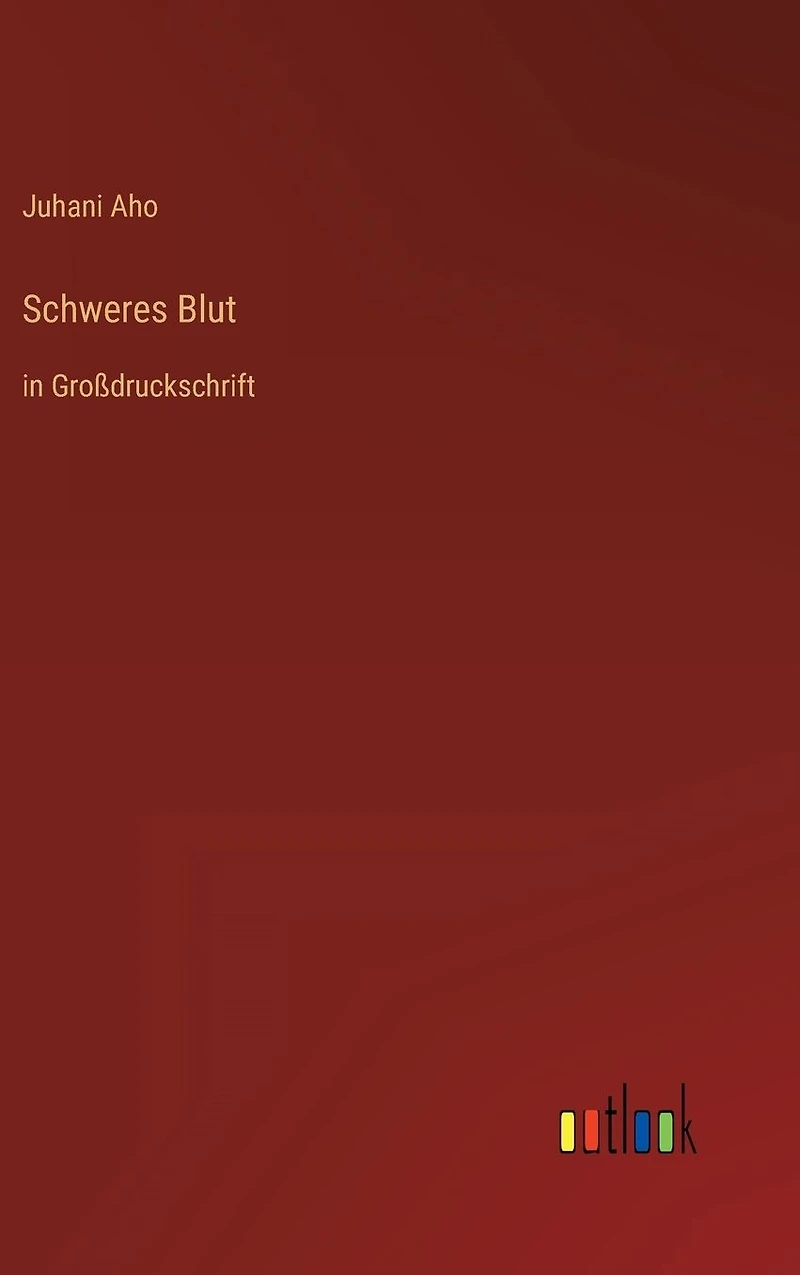 Schweres Blut: in Großdruckschrift