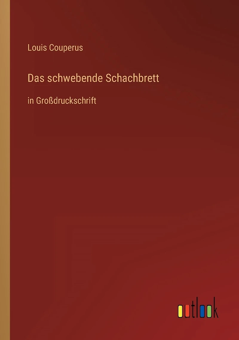 Das schwebende Schachbrett: Großdruckschrift