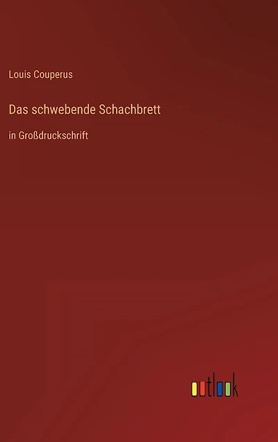 Das schwebende Schachbrett: Großdruckschrift