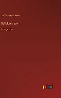 Religion Medici: large print