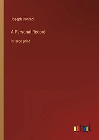 A Personal Record: large print