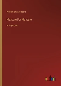 Measure For Measure: large print