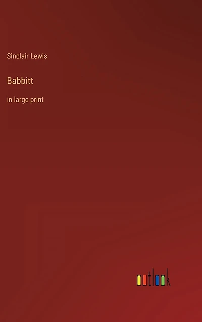 Babbitt: large print