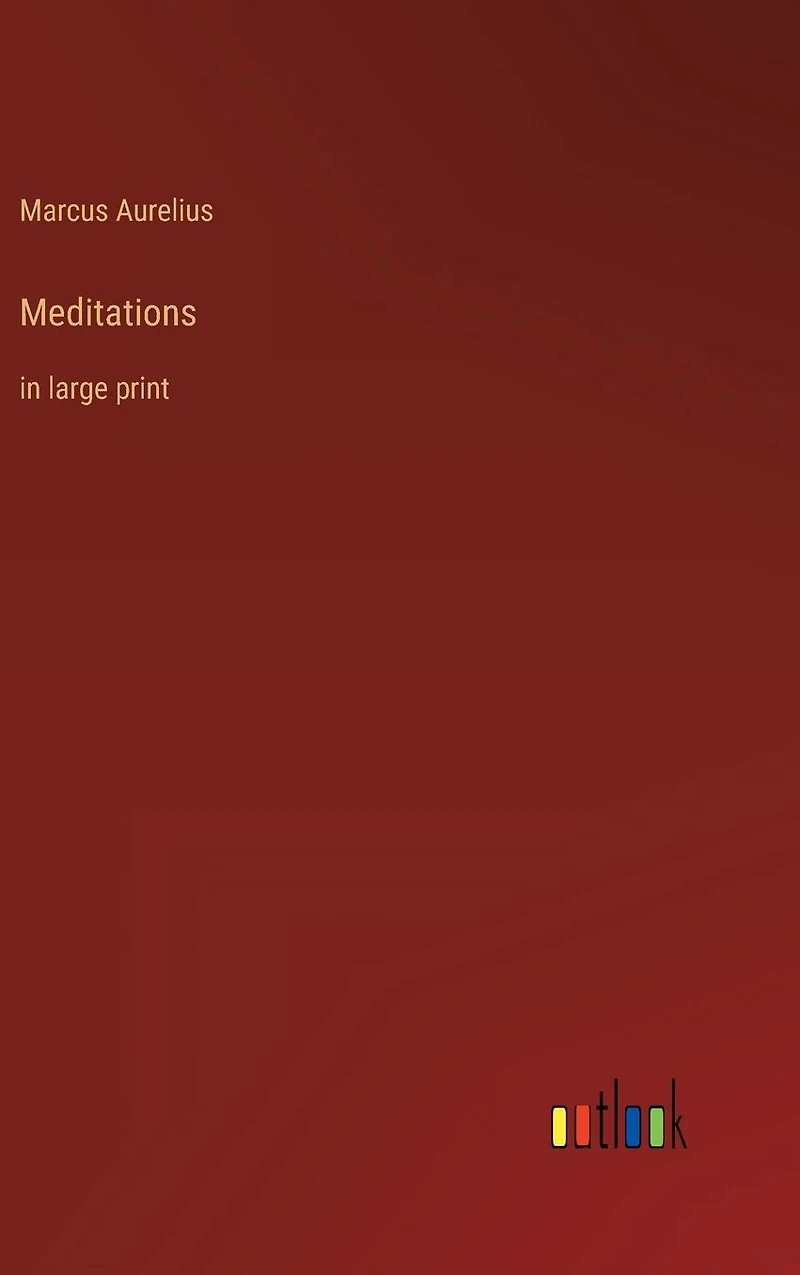 Meditations: large print