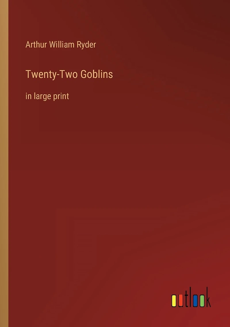 Twenty-Two Goblins: large print