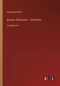 Bunyan Characters - 3rd Series: in large print