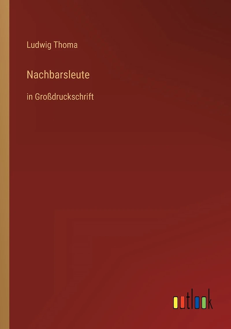 Nachbarsleute: Großdruckschrift