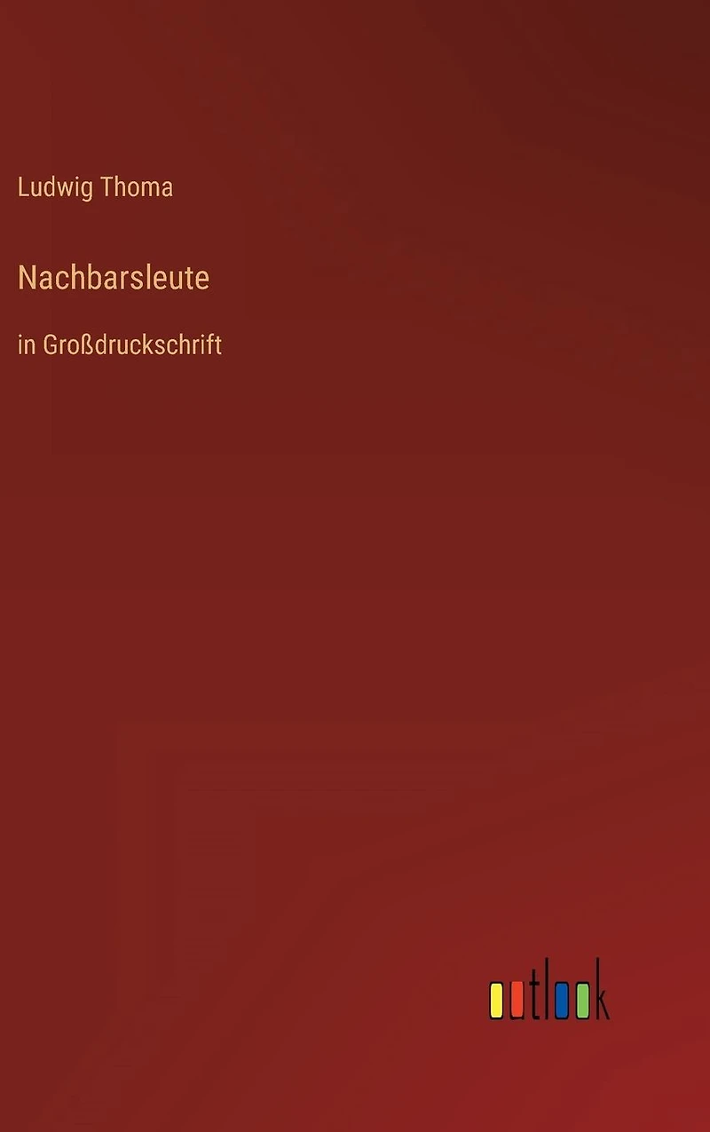 Nachbarsleute: Großdruckschrift