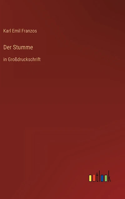 Der Stumme: Großdruckschrift