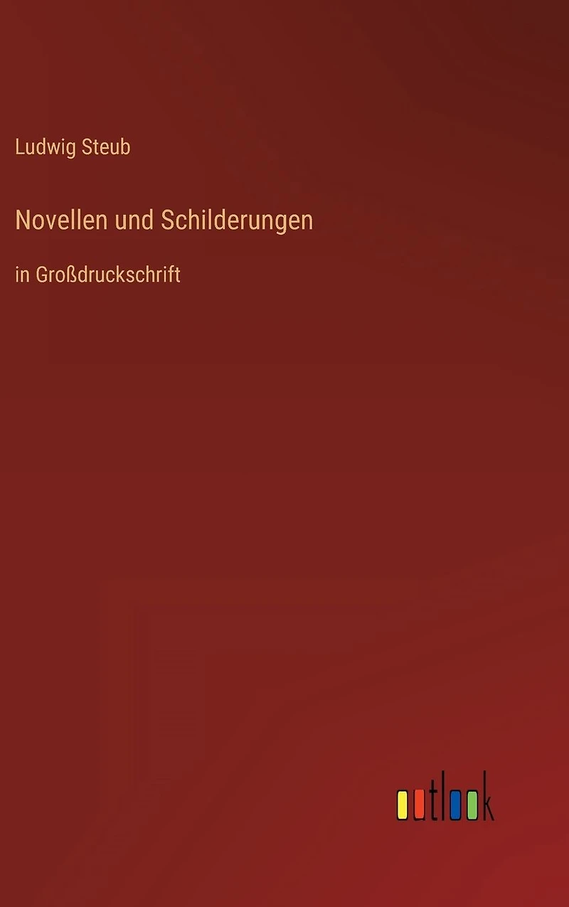 Novellen und Schilderungen: Großdruckschrift