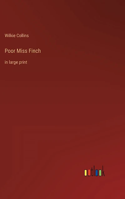 Poor Miss Finch: large print