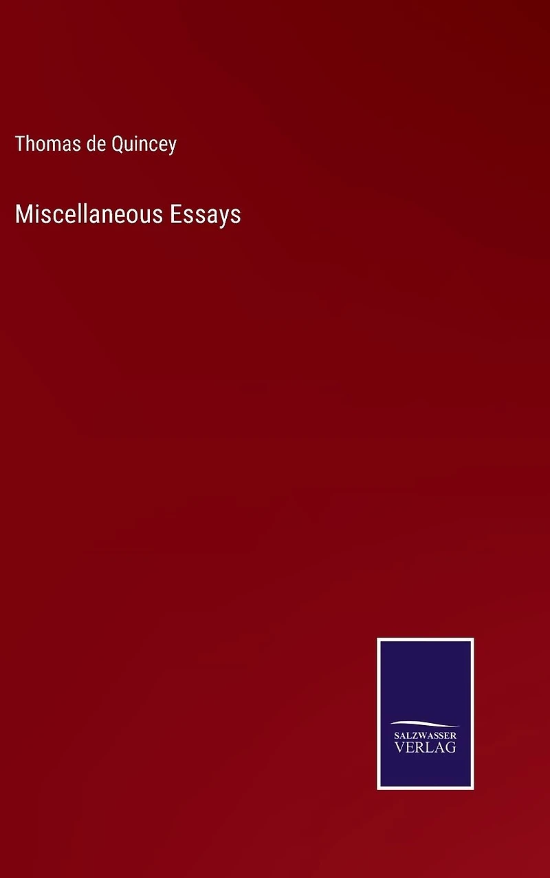 Miscellaneous Essays