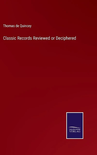Classic Records Reviewed or Deciphered