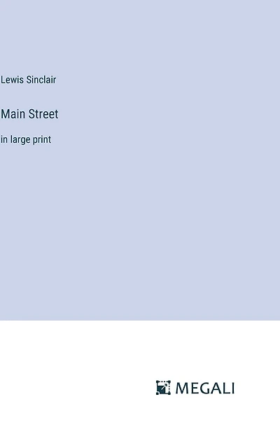 Main Street: large print