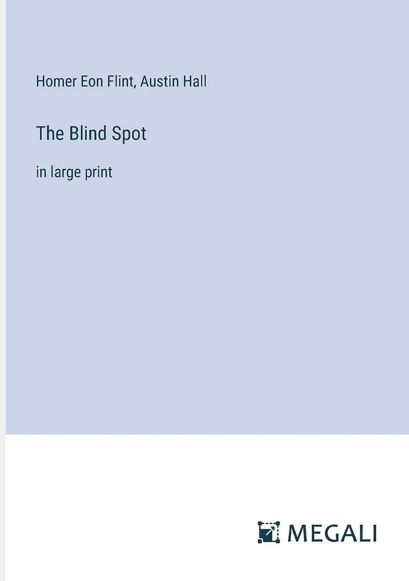 The Blind Spot: large print