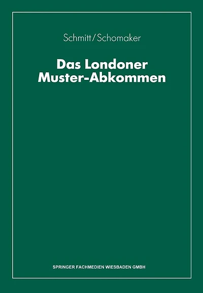 Das Londoner Muster-Abkommen: Grundlagen der internationalen Schadenregulierung aufgrund der Grünen Karte oder nach dem ausländischen Kfz-Kennzeichen
