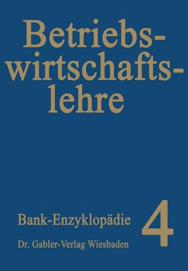 Betriebswirtschaftslehre