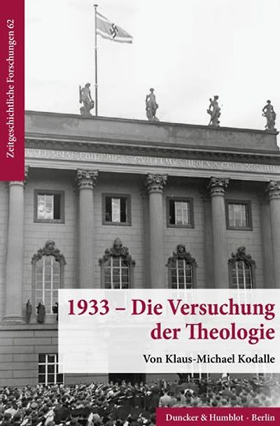 1933 - Die Versuchung der Theologie.